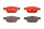 Brembo Front Disc Brake Pad Set for A8 Quattro, SQ5 (P85128N)