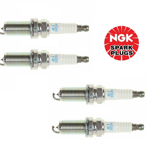 Set of 4 NGK Laser Iridium Resistor Spark Plugs for Acura ILX Honda Civic 92491
