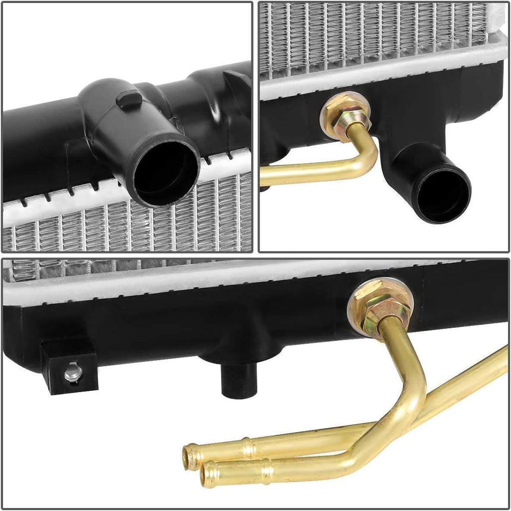 OEM-RA-2701 Factory Style Aluminum Cooling Radiator Compatible with Rio 2003-2005 AT