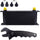 16 Row AN10-10AN Stacked Plate Oil Cooler 6AN 8AN Adapter Universal Engine Transmission Bundle with an 3-12 Wrench Spanner