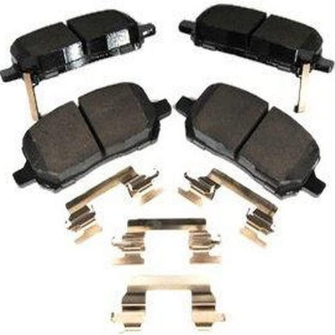 171-0893 GM Original Equipment Front Disc Brake Pad Kit with Brake Pads and Clips