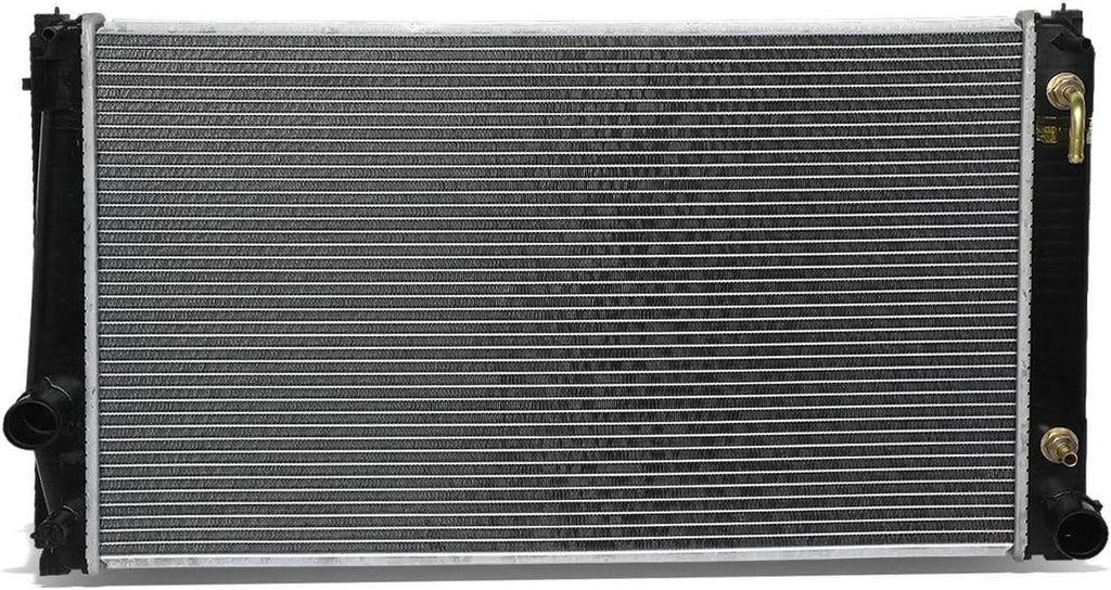 OEM-RA-2892 OE Style Direct Fit Aluminum Core Radiator Compatible with 06-16 Rav4, 26-3/8" W X 15-13/16" H X 7/8" D, 1-1/2" Inlet, 1-1/2" Outlet