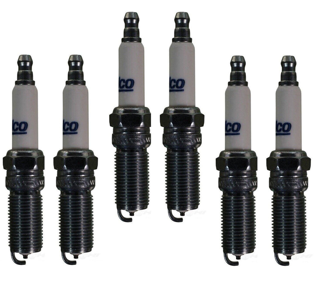 Set of 6 Spark Plugs Acdelco for Chevrolet Traiblazer EXT GMC Envoy SUV 4.2L L6