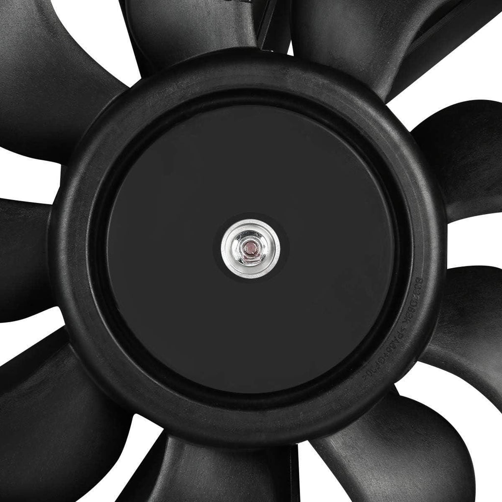 OEM-RF-0097 Factory Style Radiator Cooling Fan Assembly Cooling Efficiency Improved Direct Replacement [Compatible with 15-19 Ford Mustang]