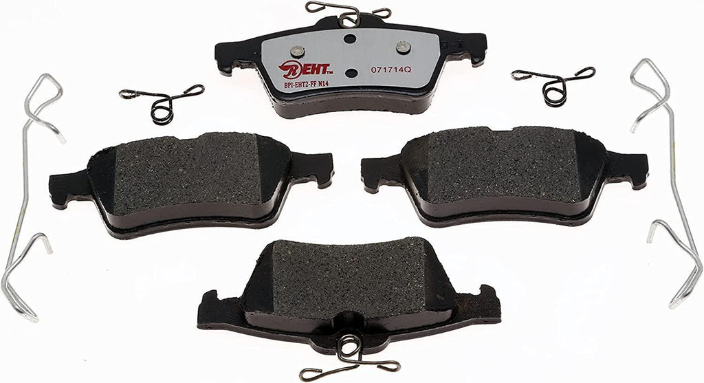 Premium Raybestos Element3 EHT™ Replacement Front Brake Pad Set for Select 1998-2002 Chevrolet Prizm and 1998-2002 Toyota Corolla Model Years (EHT741H)