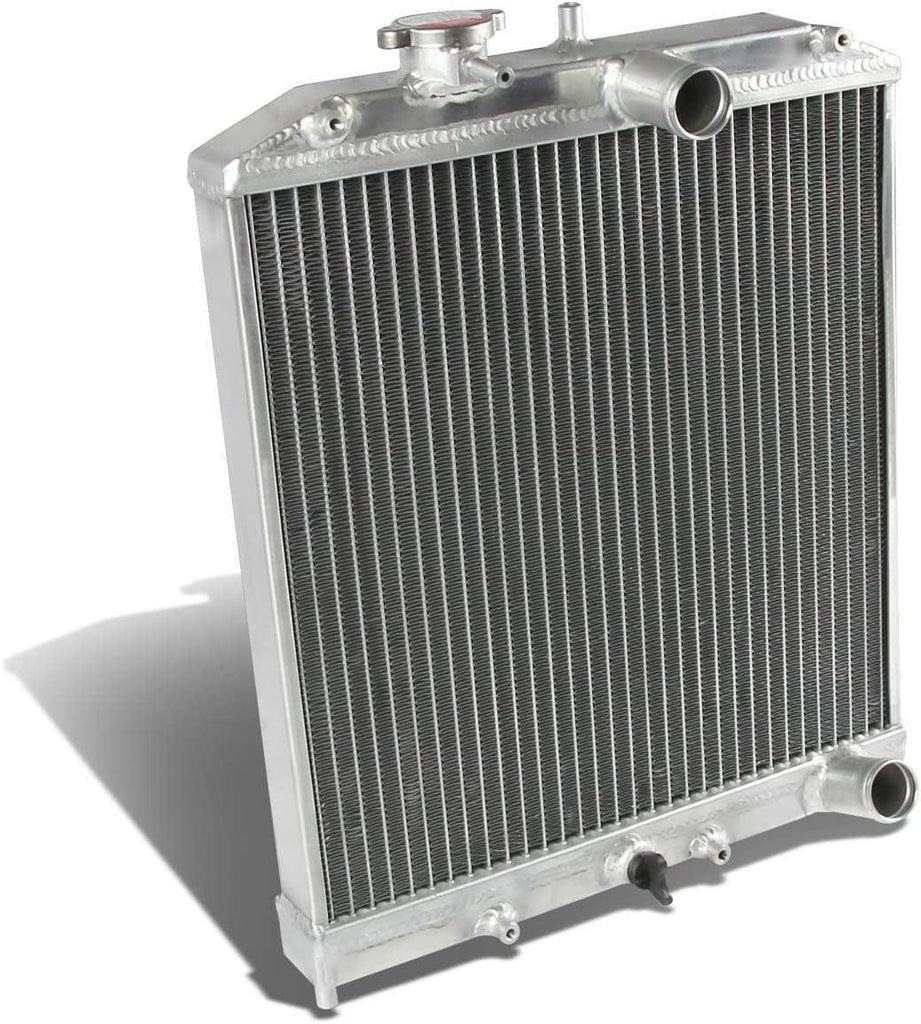 RA-HC92-42-2 Compatible with Honda D15/16/B18 1.5L/1.6L/1.8L I4 MT 2-Row Dual/Double Core T-6061 Aluminum Radiator
