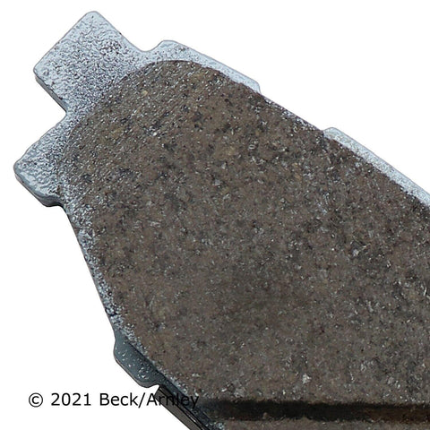 Beck Arnley Rear Disc Brake Pad Set for Subaru (085-1811)
