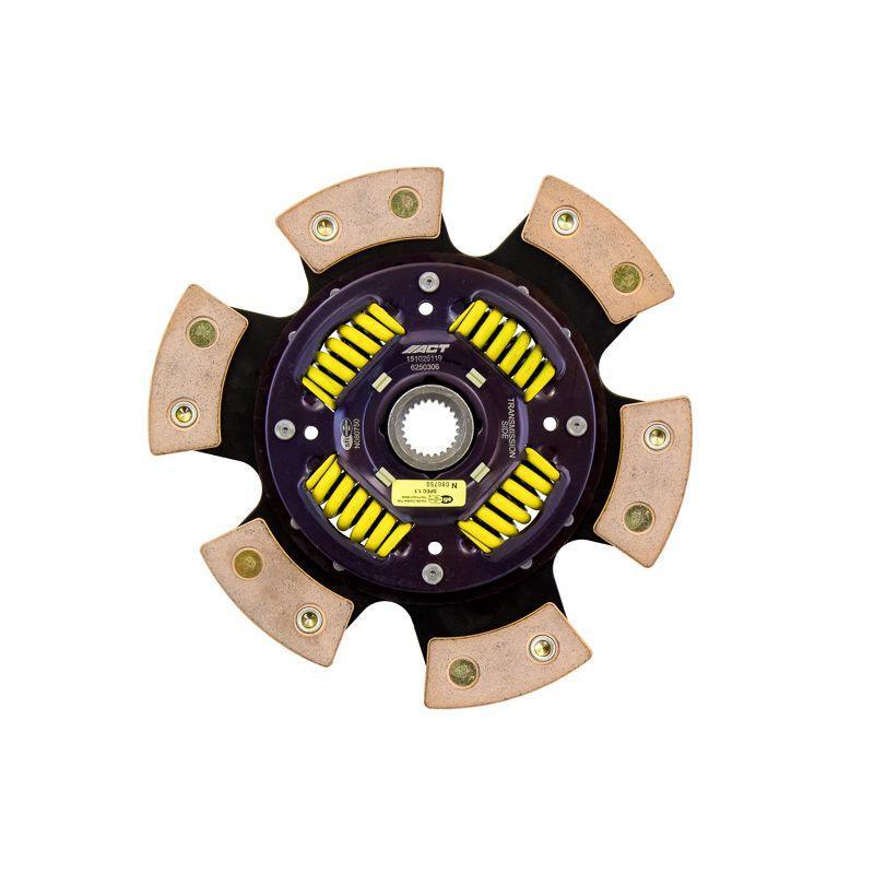 6250306 ACT 6 Pad Sprung Race Disc - greatparts