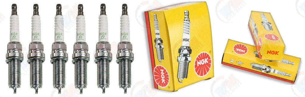 NGK LFR7A "STANDARD" Spark Plugs 92038 (Set of 6)