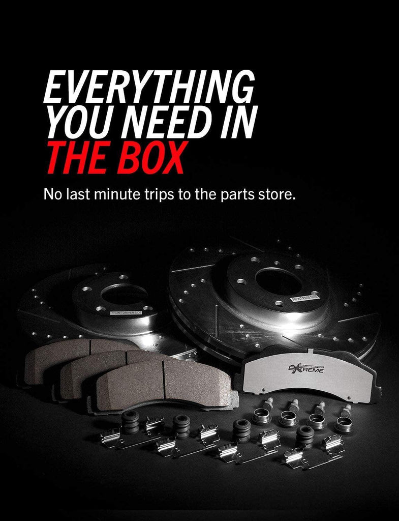 Power Stop K2164-36 Front & Rear Z36 Truck and Tow Brake Kit