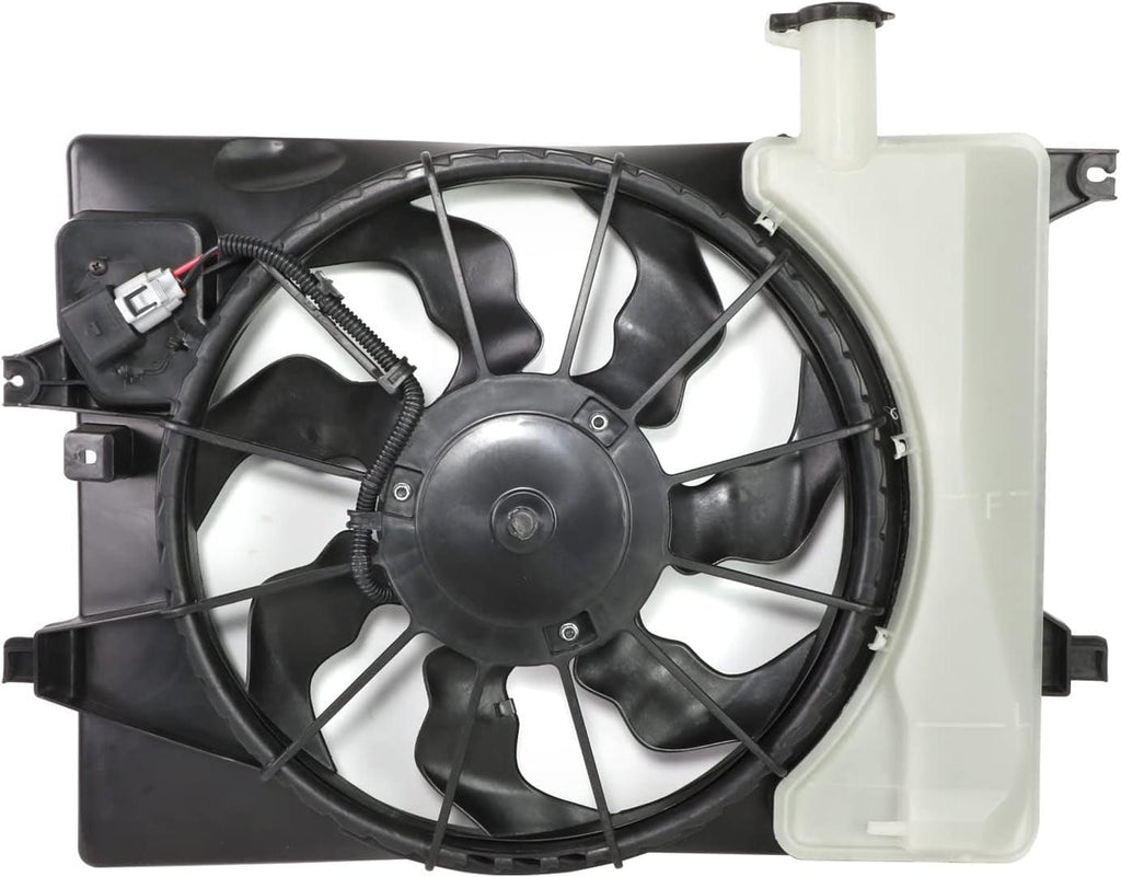 OEM-RF-1101 Factory Style Radiator Cooling Fan Assembly Compatible with 14-16 Elantra / 16-17 Elantra GT / 15-16 Forte / 15-18 Forte5