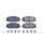 Power Stop - Front Z17 Low-Dust Ceramic Brake Pads with Hardware for Corolla, Pr