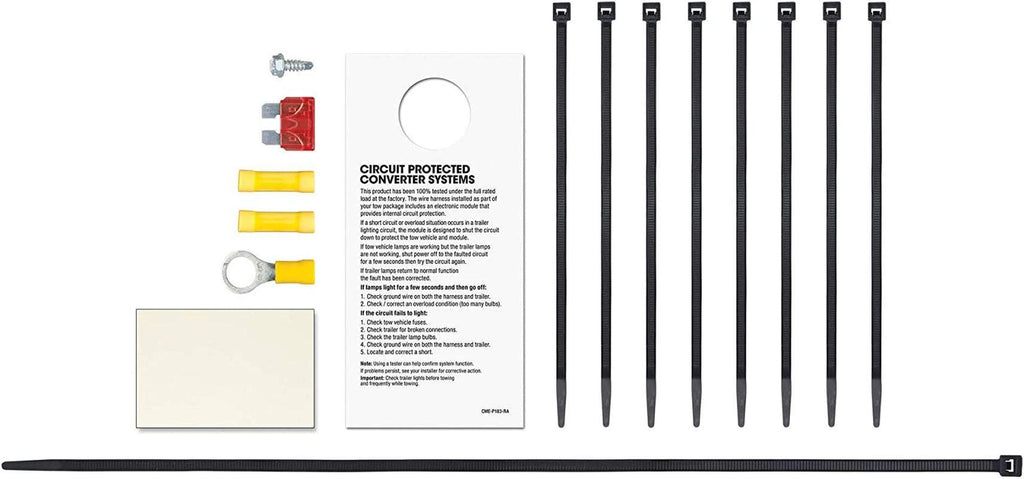 CURT 56294 Vehicle-Side Custom 4-Pin Trailer Wiring Harness, Fits Select Nissan Maxima , Black
