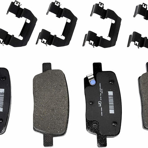 171-1185 GM Original Equipment Rear Disc Brake Pad Kit with Springs