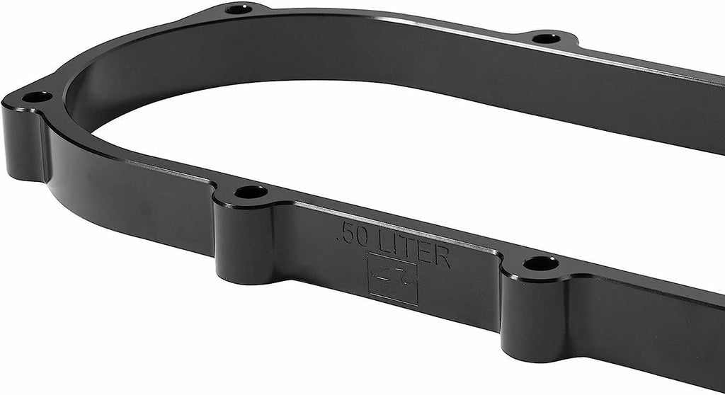 Racing 907-05-9101 Ultra B/K-Series Black Street Intake Manifold Spacer (+.5 Liter)