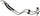 Automatic Transmission Oil Cooler Hose for Compass, Patriot, Caliber 624-640