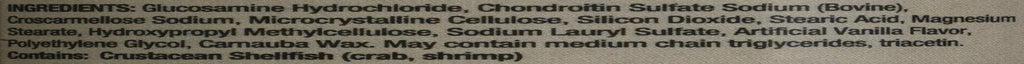 Extra Strength Glucosamine 1500 Mg Chondroitin 1200 Mg 220 Tablets