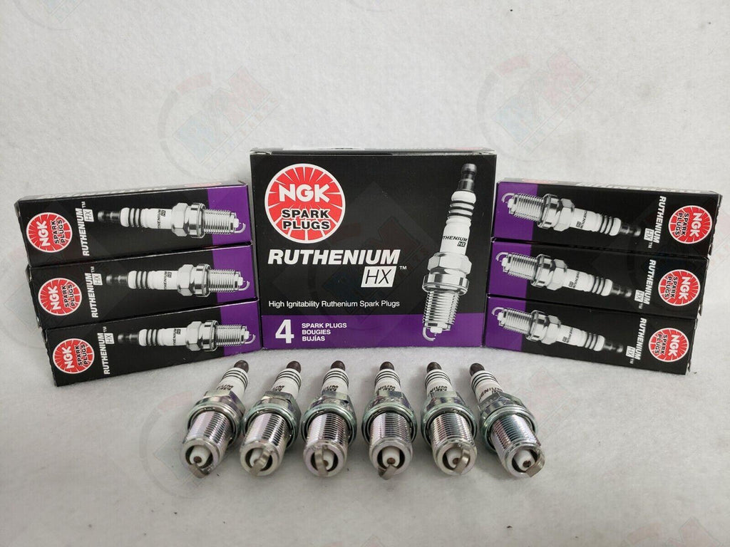 NGK RUTHENIUM HX Spark Plugs FR7BHXS 92400 Set of 6
