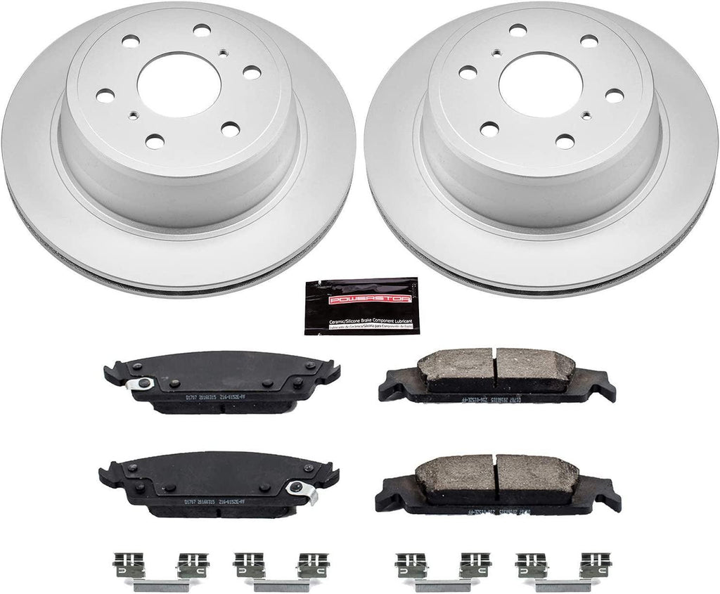 CRK6562 Rear Z17 Evolution Geomet® Coated Brake Kit