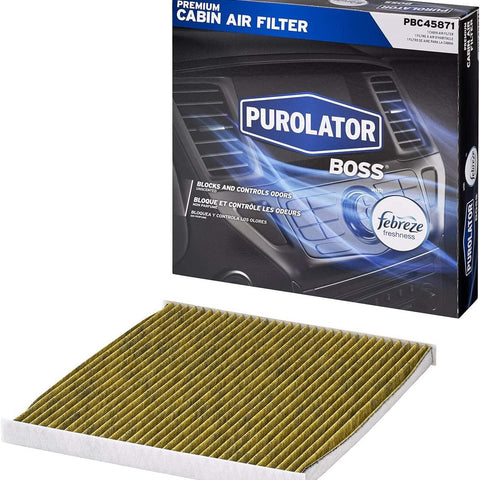 PBC45871 boss Premium Cabin Air Filter with Febreze Freshness Fits Select Nissan Models