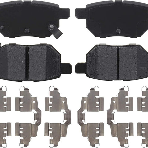 Acdelco Gold 17D1354CH Ceramic Rear Disc Brake Pad Set