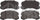 ADVICS AD0904 Disc Brake Pad Set