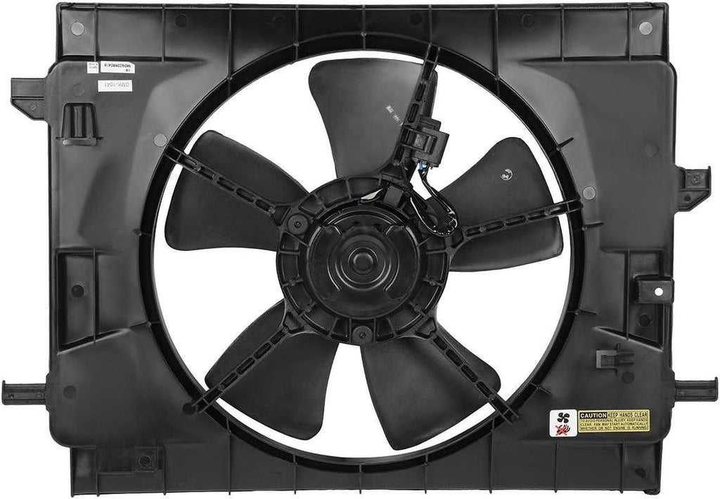 OEM-RF-0168 Factory Style Radiator Cooling Fan Assembly Cooling Efficiency Improved Direct Replacement [Compatible with 06-11 Chevy HHR 2.2L 2.4L]