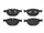 Brembo Front Disc Brake Pad Set for Jaguar (P36025)