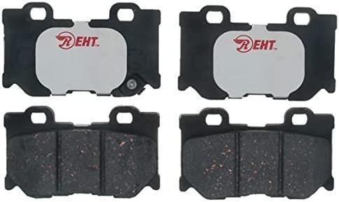 Premium Raybestos Element3 EHT™ Replacement Front Brake Pad Set for Select 1998-2002 Chevrolet Prizm and 1998-2002 Toyota Corolla Model Years (EHT741H)