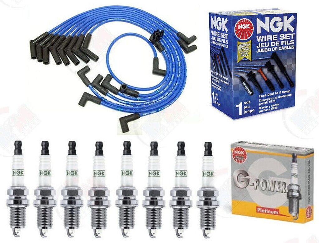 Tune up Kit (NGK Wires & Spark Plugs) for 1985-1993 Ford Mustang 5.0 Mark VII