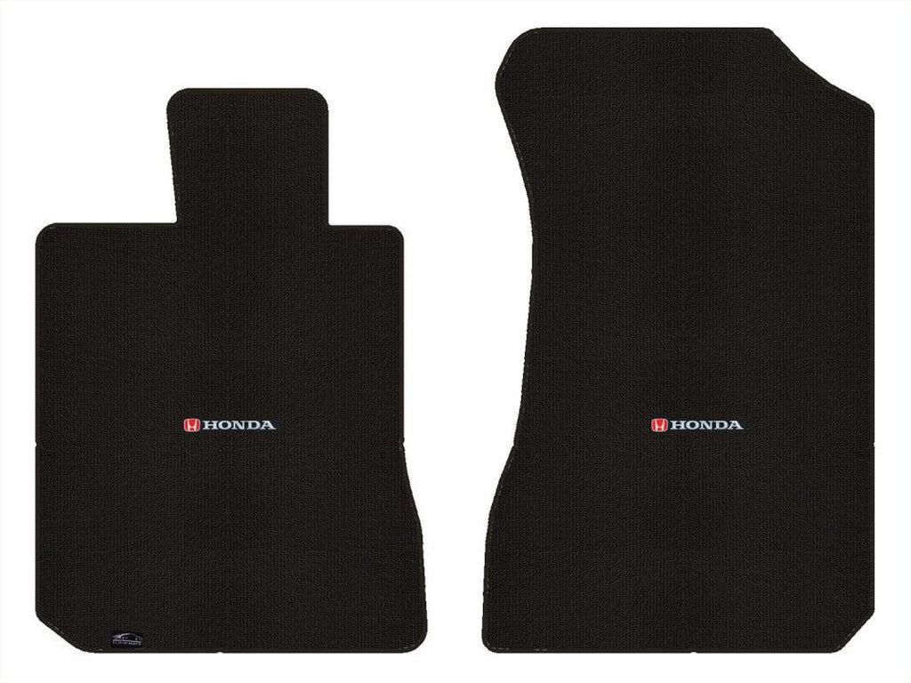 Lloyd Berber Front Mats for '08-12 Accord W/Red & Black Honda H & Word Combo