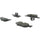Centric Rear Disc Brake Pad for BMW (102.12670)