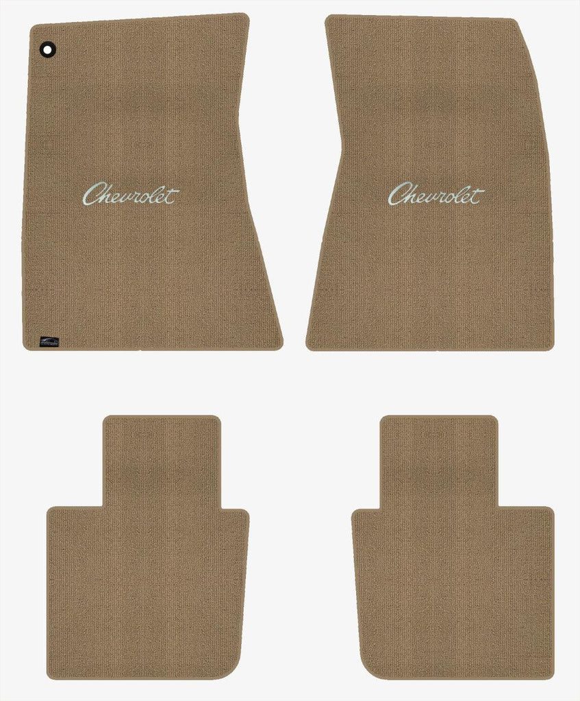 Lloyd Berber Front & Rear Mats for '68-69 Chevy Malibu W/Silver Chevy Letters