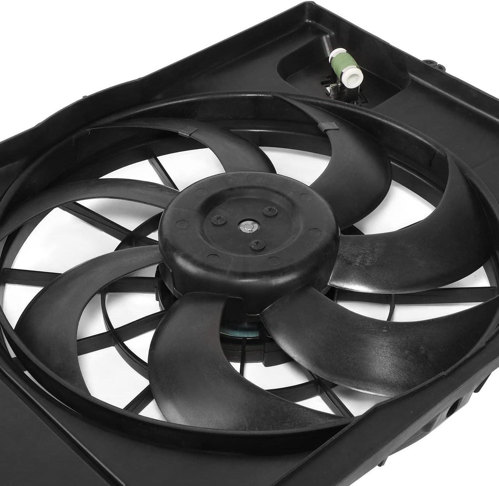 OEM-RF-1128 Factory Style Radiator Cooling Fan Assembly Compatible with 2018-2021 Kona