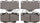 ADVICS AD0436 Disc Brake Pad Set