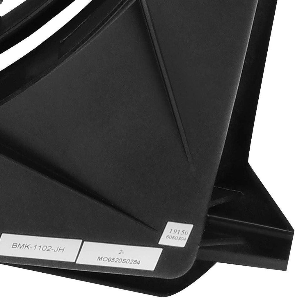 OEM-RF-0058 Factory Style Radiator Cooling Fan Cooling Efficiency Improved Direct Replacement [Compatible with 96-99 BMW 318I / 96-99 318Is / 96-99 318Ti / 96-98 Z3] Black
