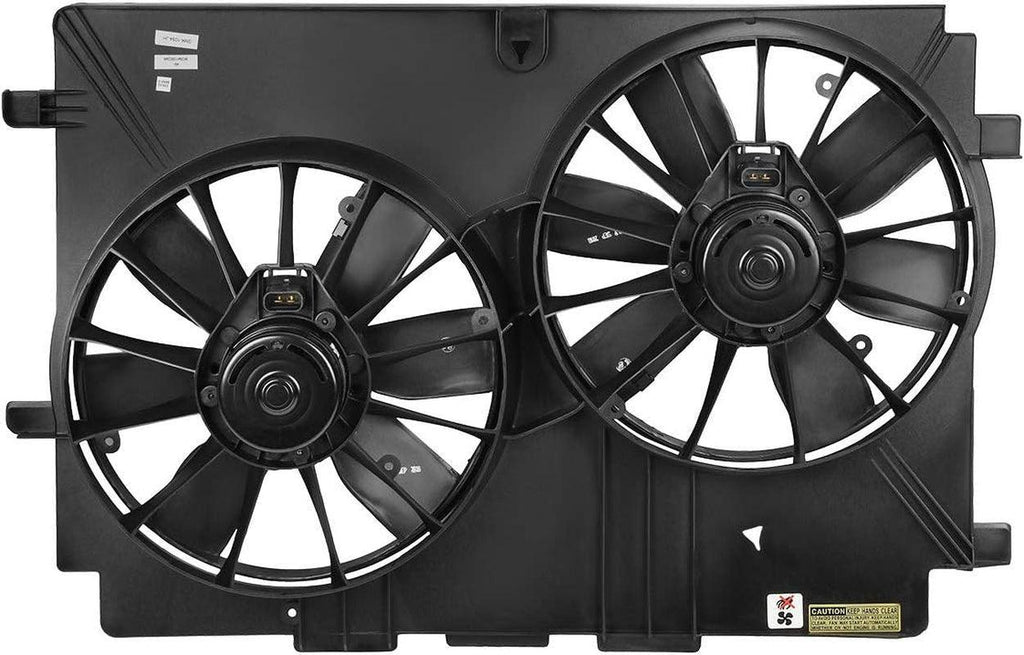 OEM-RF-0129 Factory Style Radiator Cooling Fan Assembly Cooling Efficiency Improved Direct Replacement [Compatible with 1998-2002 Camaro / 1998-2004 Corvette / 1998-2002 Firebird]