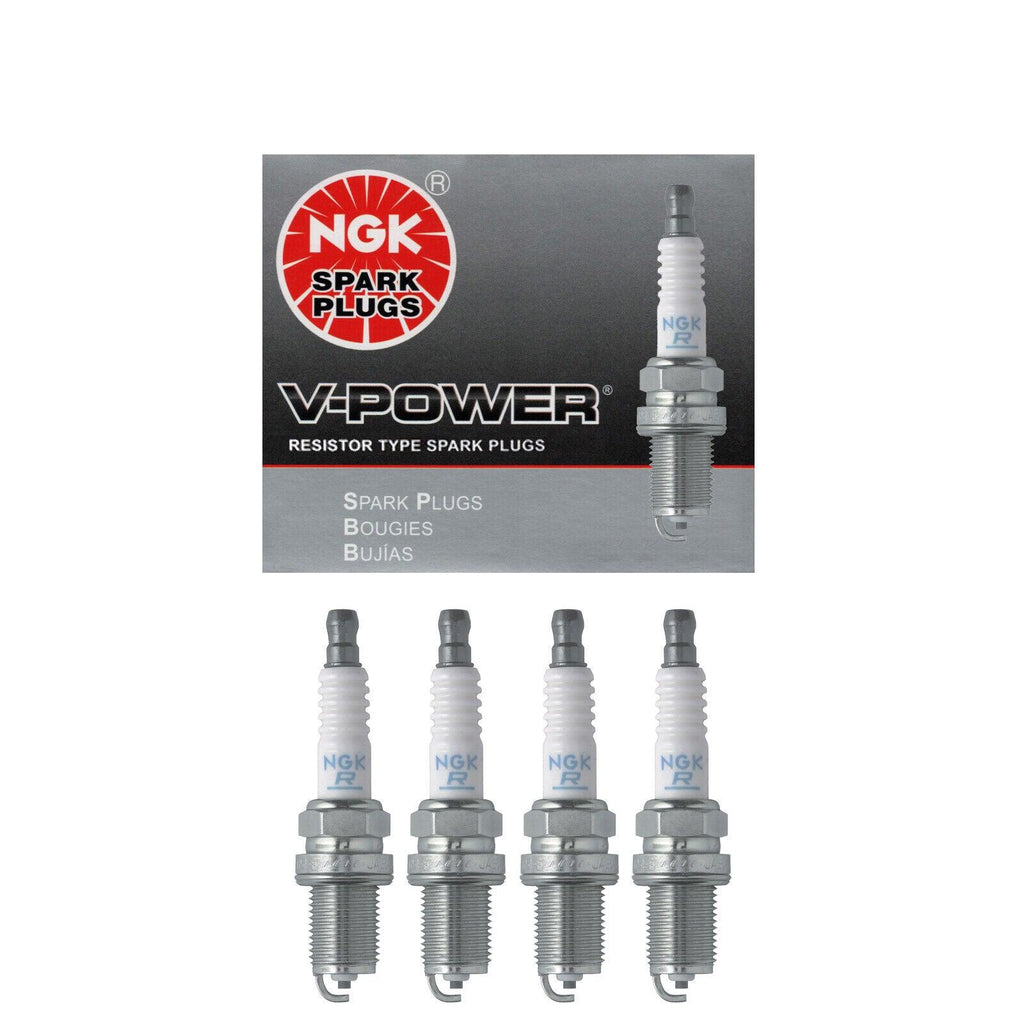 NGK V-Power Premium Copper Spark Plug Set 4PCS. 6953 BKR5E-11