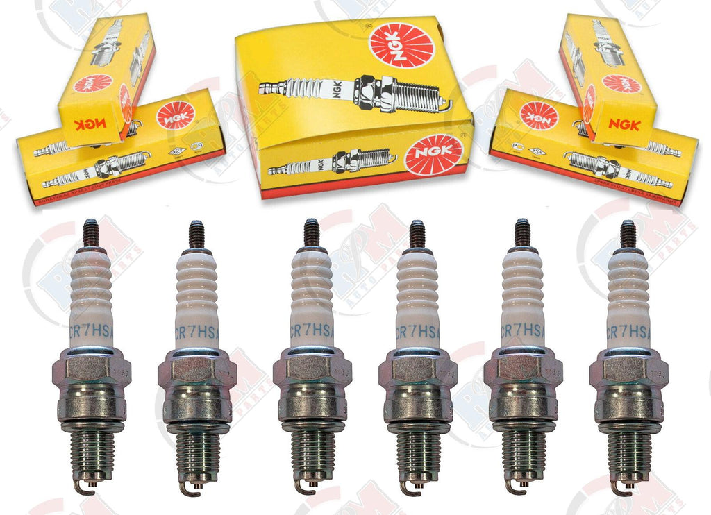 Set of 6 - NGK 4549 "STANDARD" Spark Plug CR7HSA for A7RC PRZ9HC A7RTC A7TC