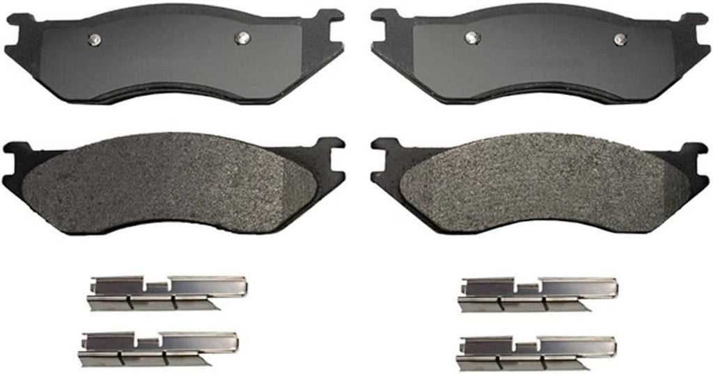 PGD966M Professional Grade Semi-Metallic Disc Brake Pad Set
