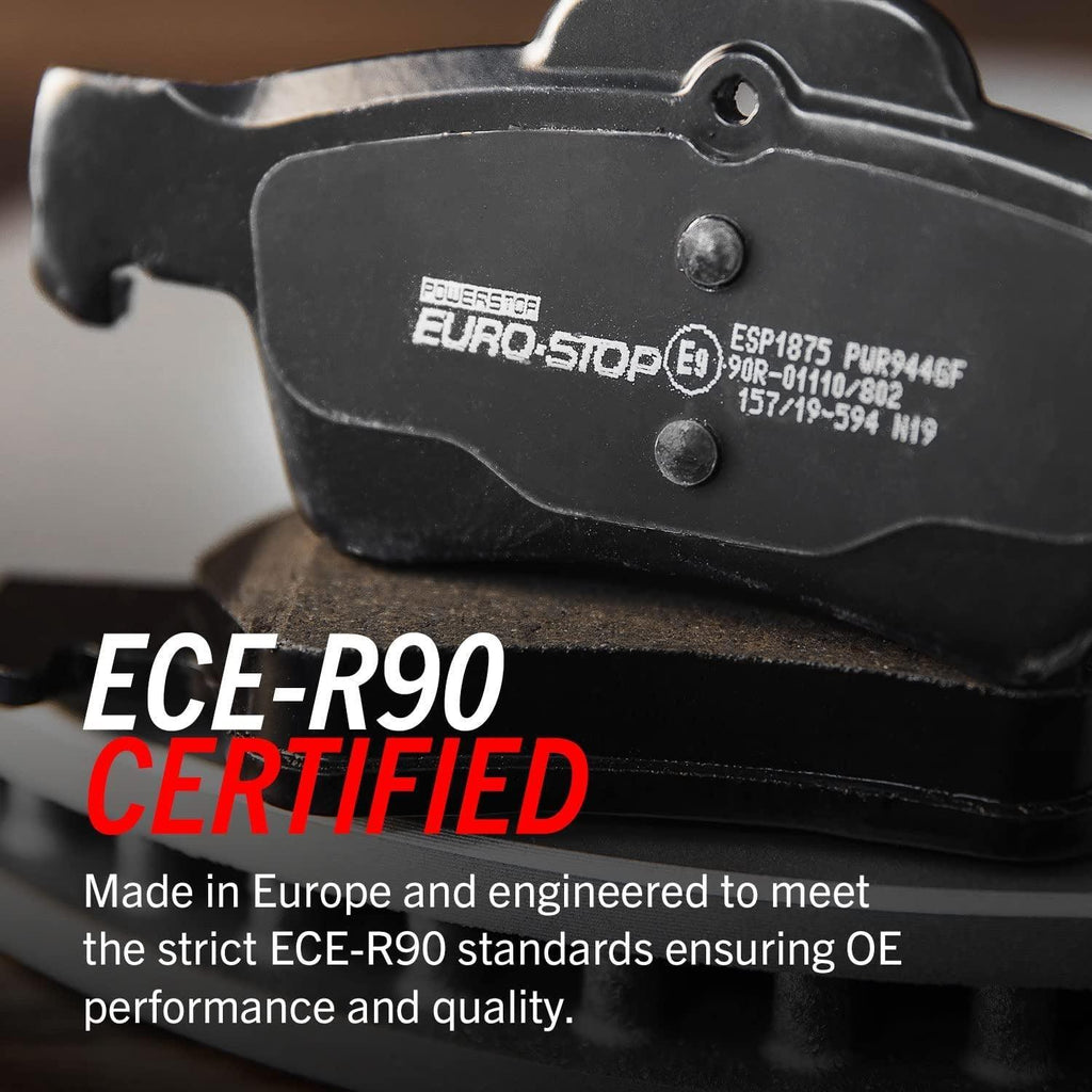 ESK5719 Front and Rear Euro-Stop Brake Kit
