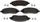 SP1068TRH Specialty Truck Brake Pad