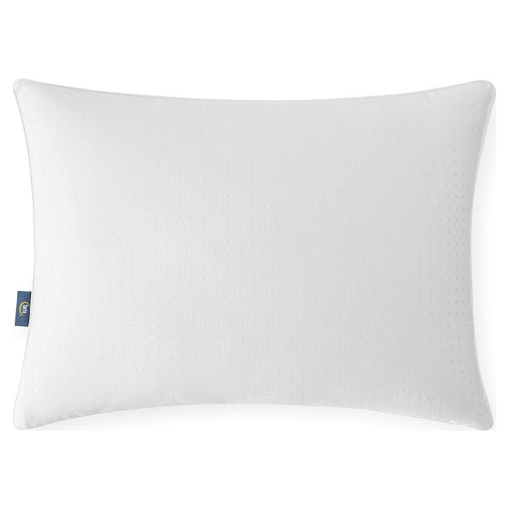 pedic Won'T Go Flat Bed Pillow, Standard/Queen