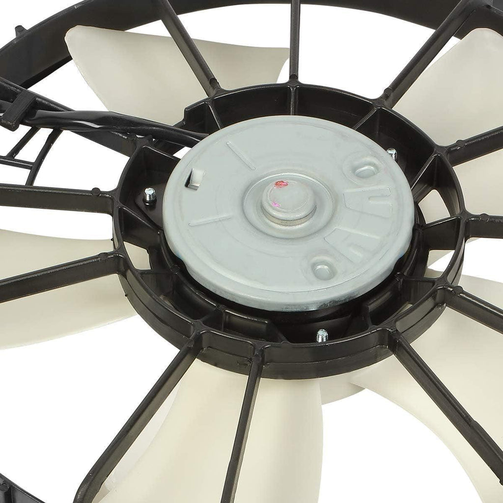 OEM-RF-0176 Factory Style Radiator Cooling Fan Assembly Cooling Efficiency Improved [Compatible with 2013-2015 DX / 2010-2014 TSX / 2008-2012 Accord / 2010-2011 Accord Crosstour ],Black