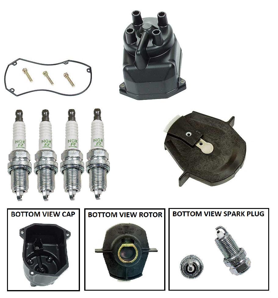 Tune up Kit (With NGK V-Power Spark Plugs) for 1998-2002 Honda Accord 2.3L 4 Cyl