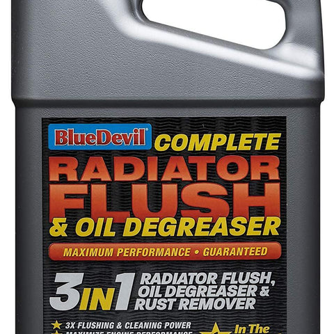 Bluedevil Products 00203 Radiator Flush & Oil Degreaser - 1 Quart