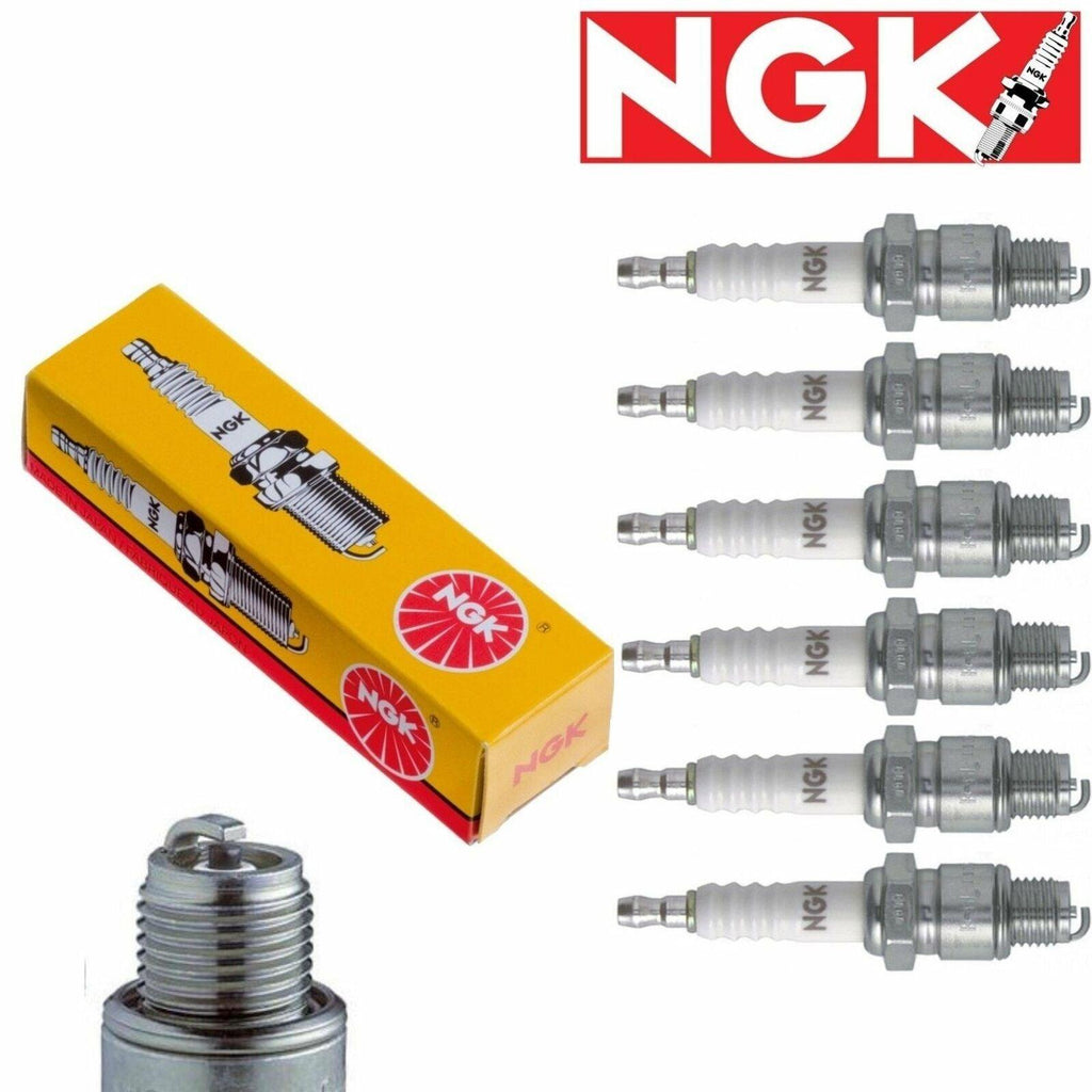 6 Pc NGK Standard Plug Spark Plugs 5422 BR8ES Tune up Kit Set
