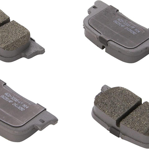 Silver 14D835CH Ceramic Rear Disc Brake Pad Set
