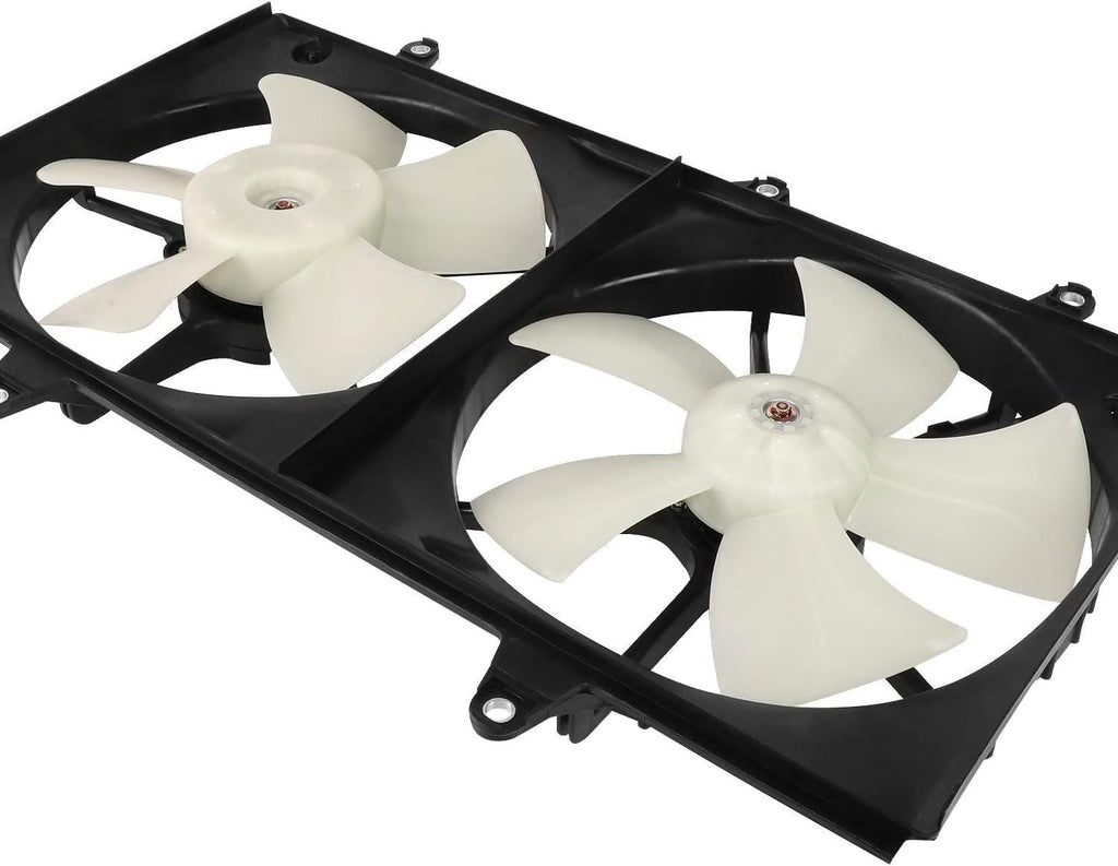 OEM-RF-0980 Factory Style Radiator Cooling Fan Assembly Compatible with 1998-2001 Prizm / 1998-2002 Corolla