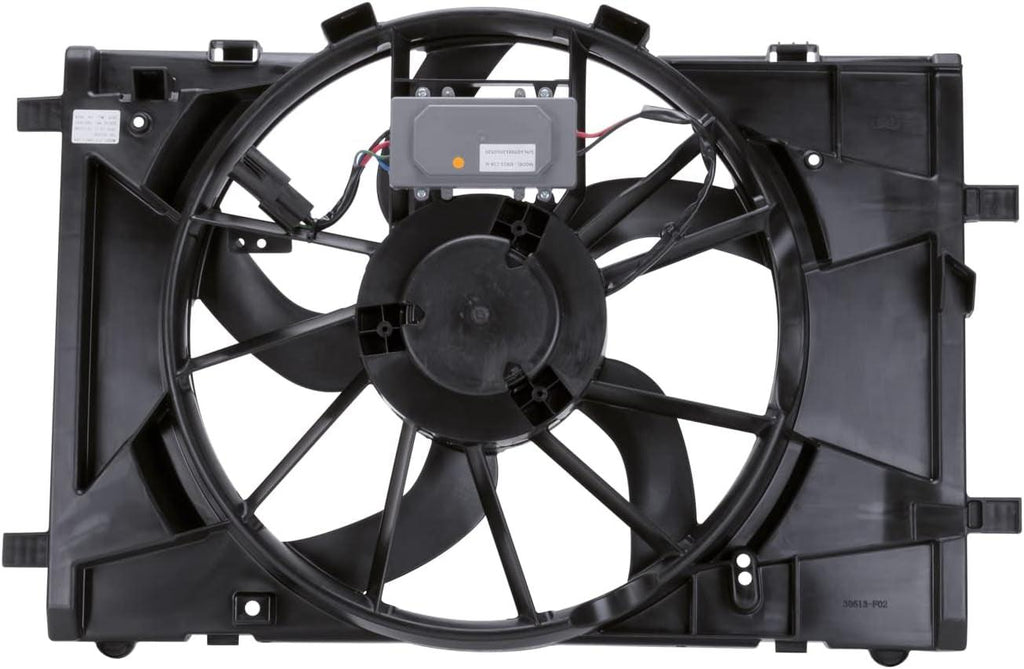 TYC 622430 Cooling Fan Assembly Compatible with 2010-2012 Ford Fusion